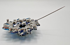 JULIANA D&E Parure Blue Heliotrope Olivine Accents Reference #1199 & 5474
