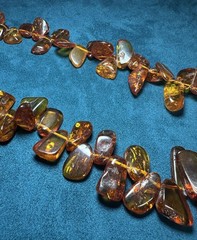 Huge Vintage Amber Necklace 121.9 Grams