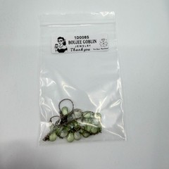 Light Green Faceted Teardrop Crystal Choker Layered Necklace Statement Jewelry
