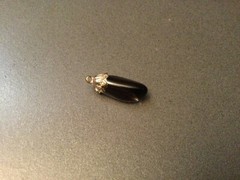 Gemstone Pendant – No idea stone type vintage missing outer stones