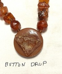 Lot If (8) Amber Necklaces, Nuggets, Some Clasps, Some Graduated