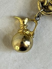 Vintage Charm Bracelet with Juicy Couture and Ben Amun Charms
