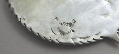 Hartmans Durango Sterling Silver Confederate General Soldier Cowboy Pin Badge