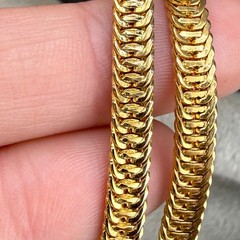 Vintage Monet Necklace Gold Tone Bolo Slide Tassel 20”
