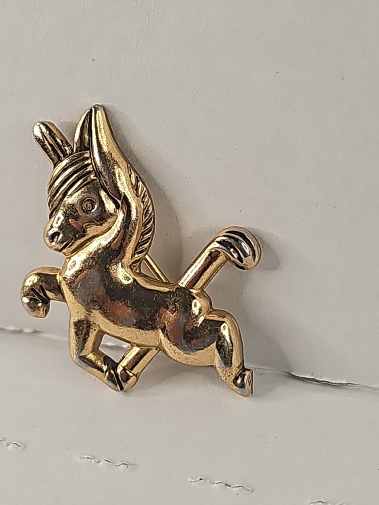 Vintage Coro Prancing Donkey See Description