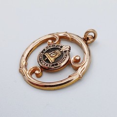 Vintage ~ Southwestern Bell 10 Year 1/10 Gold Filled Service Pendant ~ 6 Grams