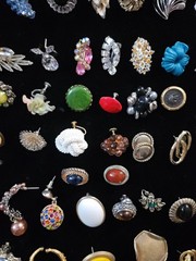 Vintage “Single” Earring/ Crafting Lot of over 65. 13 Signed 1.2lbs