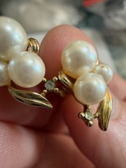 Vintage Lot of 22 Pairs of Pierced Earrings 80s 90s Retro Plastic Metal Wood