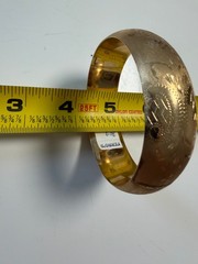 Vintage SOLID 14KT Gold Stamped 7″ Bracelet 28.8 Grams New Old Stock