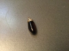 Gemstone Pendant – No idea stone type vintage missing outer stones