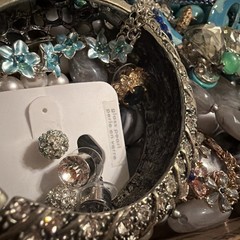 Vintage to Now Jewelry Lot, All Wearable Untested. No Junk. Box D9