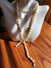Antique Natural Pearl Necklace