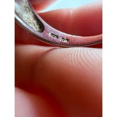 925 sterling silver ring featuring a blue fire opal inlay sz 8