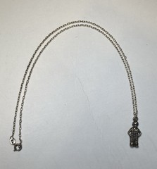 It’s a Boy Charm necklace Pendant with Sterling Silver Chain. 18” Vintage