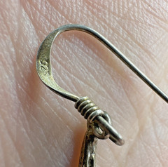 Vtg Alligator 925 Sterling Silver Articulated Dangle Earrings ~1.5 Inches Long