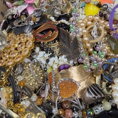 15+ Lbs Vintage To Now Craft Repair Tangled Junk Drawer Jewelry Lot