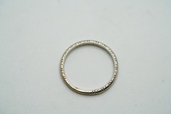 Antique 1926 18k White Gold Ring Band Size 6 1.55g