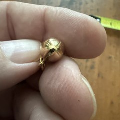 Vintage Football Pendant / Charm / Necklace / Jewelry / Sports