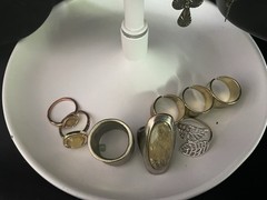 Vtg 90s-Now Chunky Jewelry Lot Boho Curated Stone Bead Labels 50pc Wear
