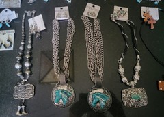 Lot of 21 Sets, Earrings & Necklaces Western Costume JEWELRY New with Hangtags