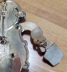 Lunch at the Ritz LATR2GO American SANTA Brooch Pendant