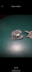 Pewter Birds and Blooms Garden Brooches Pins Limited Edition 3