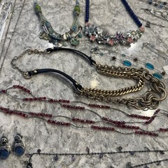 VTG TO NOW ESTATE JEWELRY LOT OF 40+ Pieces Lia Sophia Designer Gaudy Y2K