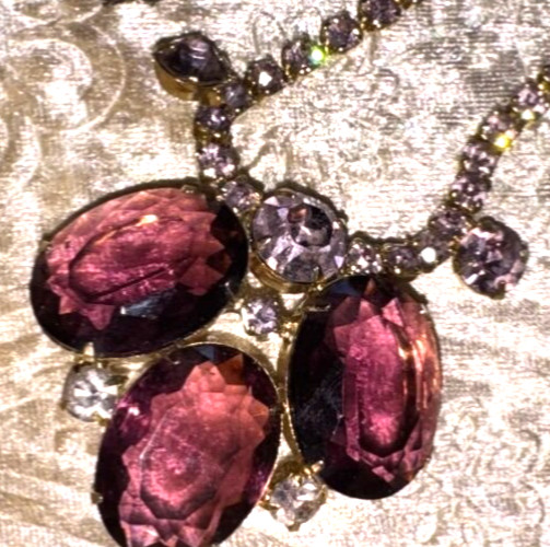 Julianas Art Deco Garnets Kramer Weiss Glowers Vtg SETS Rhinestone Jewelry Lot