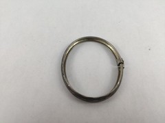 Sterling Silver – Marked 925 FA – Bangle Bracelet 7.6g Used