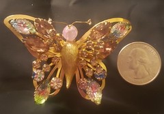 Vintage Selro Selini Butterfly Brooch