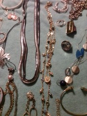 Junk Drawer Lot Vintage Estate 3.9 Lbs All Wearable