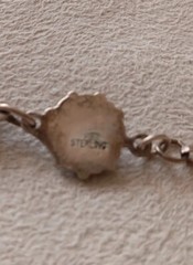 Vintage Sleeping Beauty Turquoise Bracelet Richard Begay Navajo Signed Adj