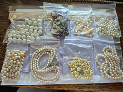 Vintage Jewelry LOT of 8 pearl bead necklaces Repair repurpose restring