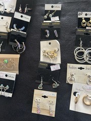 Lot Of 32 Assorted Pairs Mostly Vintage Earrings For Pierced Ears