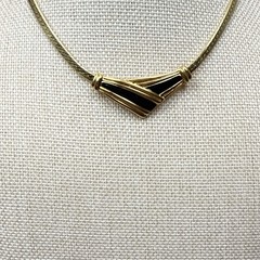 Marvella vintage Necklace. 16in. Sliding Pendant. E4