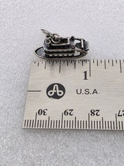 Wheeler Manufacturing WM Sterling Silver Paddle/Steam Boat Charm Kentucky