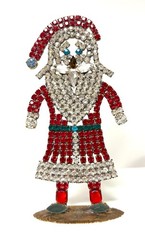 NICE CHristmas SANTA SIGNED HUSAR.D D-20