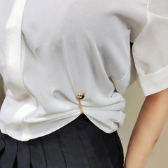 1pc Magnetic Chain Brooch Clip – Decorative Clothing & Scarf Fastener Accessory