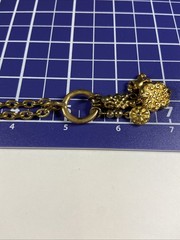Vintage Signed Liz CLAIBORNE Charm Holder – Pendant Necklace