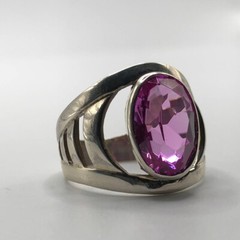 Vintage Soviet Silver Ring Size 9 Women’s Jewelry