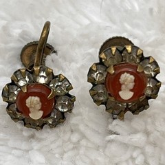 Vintage Screw Back Earring Jewelry Lot 6 Pairs NICE UNIQUE