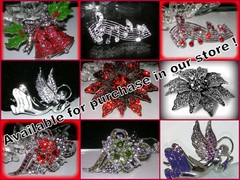 PURPLE MULTI-COLOR RHINESTONE BUTTERFLY BROOCH PIN~MOTHER’S DAY BIRTHDAY GIFT