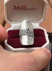 925 🇮🇱 Sz 7 BEAUTIFUL! Vintage Sterling Silver Israel Handmade Ring