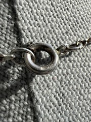 Vintage Sterling Silver & Smoky Quartz Necklace; Made in Israel; Beautiful!