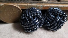 Vintage Costume jewelry clip on earrings 1980s 1990s