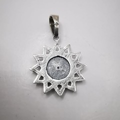 Vintage Erzgamma Star Pendant | Handcrafted 925 Silver | Sacred Geometry Jewelry