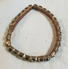 Vintage 21pc BLACK & GOLDTONE Jewelry Lot IOWA HAWKEYES GO HAWKS! MMLot 31