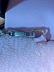 Vtg Y2K Juicy Couture 3-D PAVE STAR CRYSTAL Dangle Charm bracelet bag purse tote