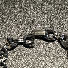 Vintage Sterling Crest Bracelet-6.5in