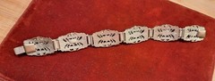 Very Good Looking Antique Czechoslovakia Bracelet from an Estate Marked Czecho